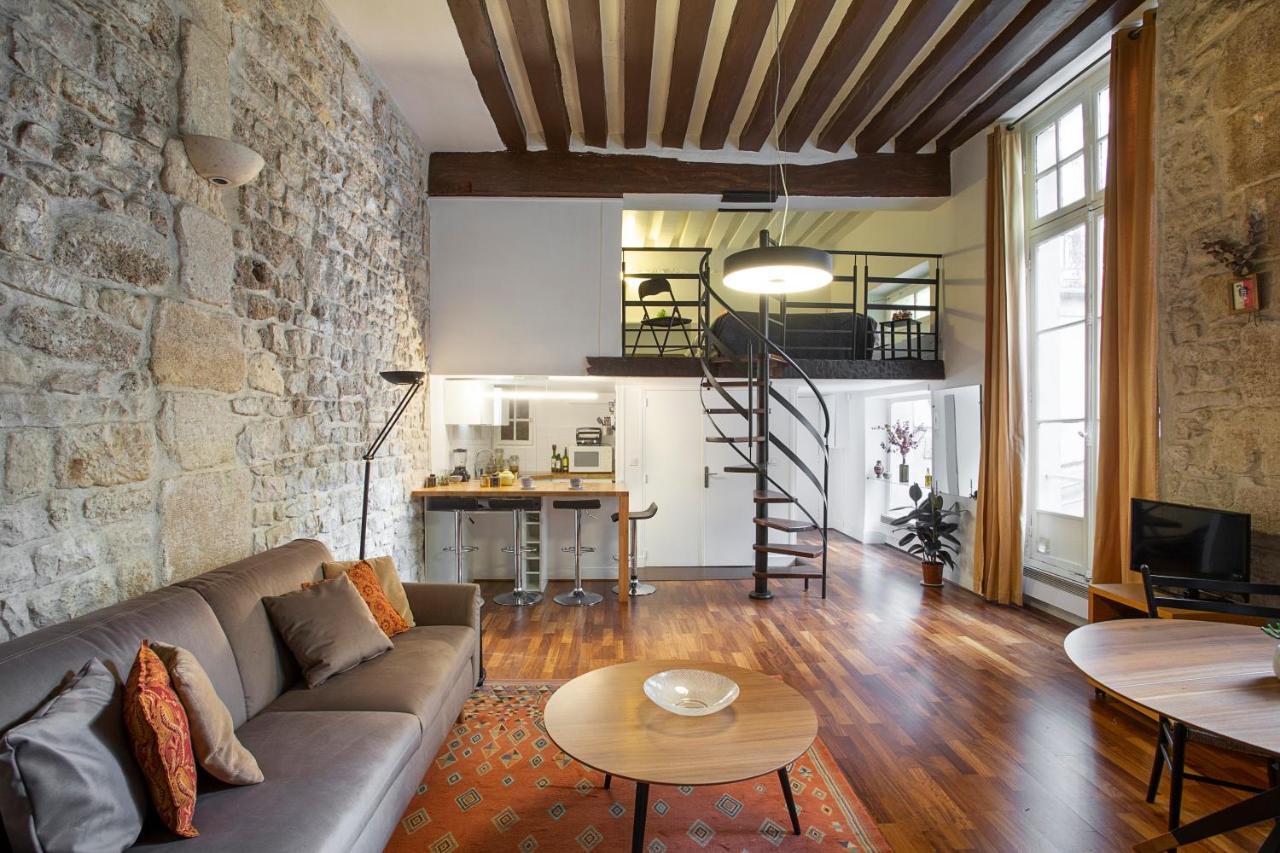 Saint Louis Charme Apartment Paris Exterior foto