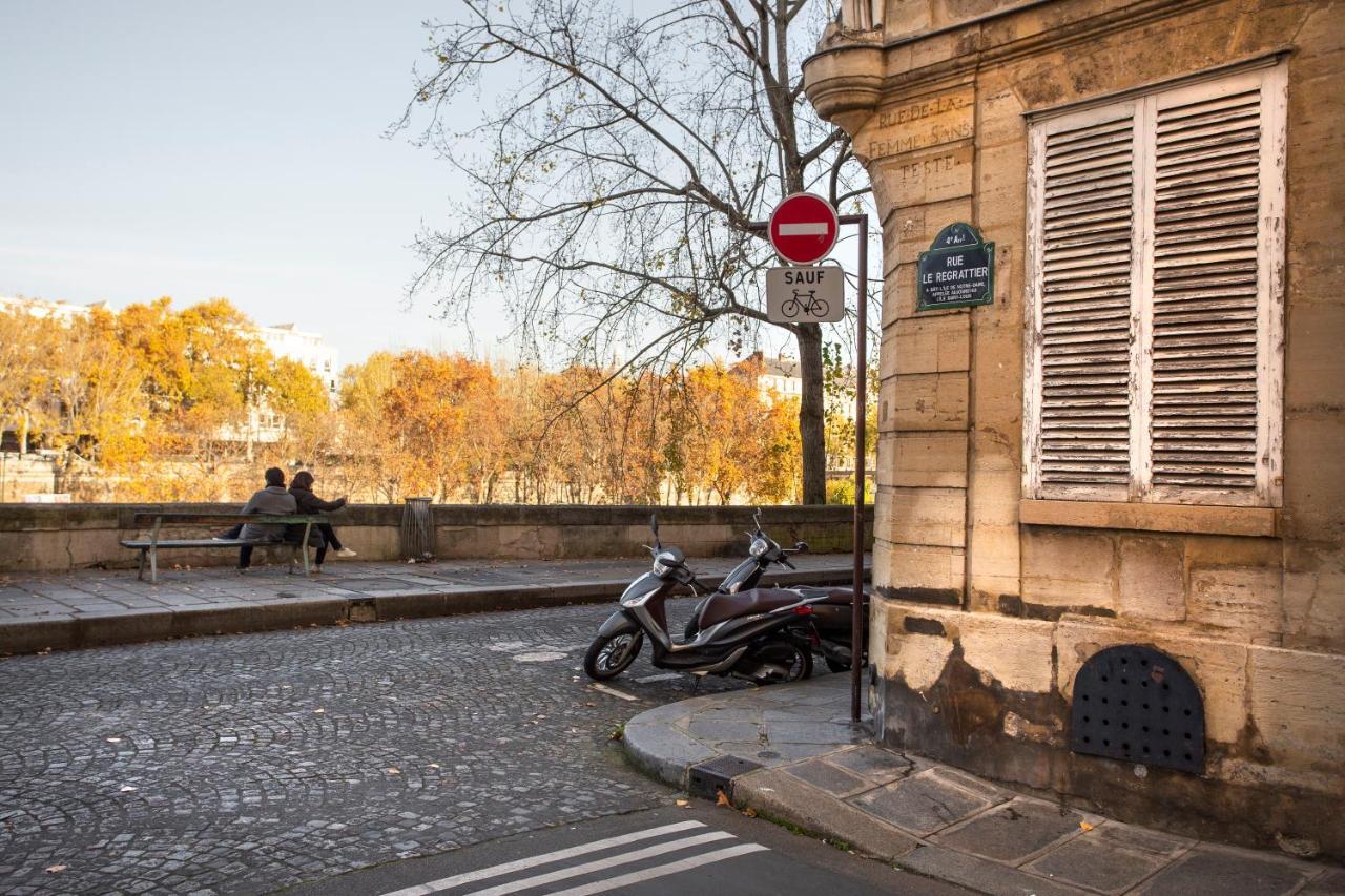 Saint Louis Charme Apartment Paris Exterior foto