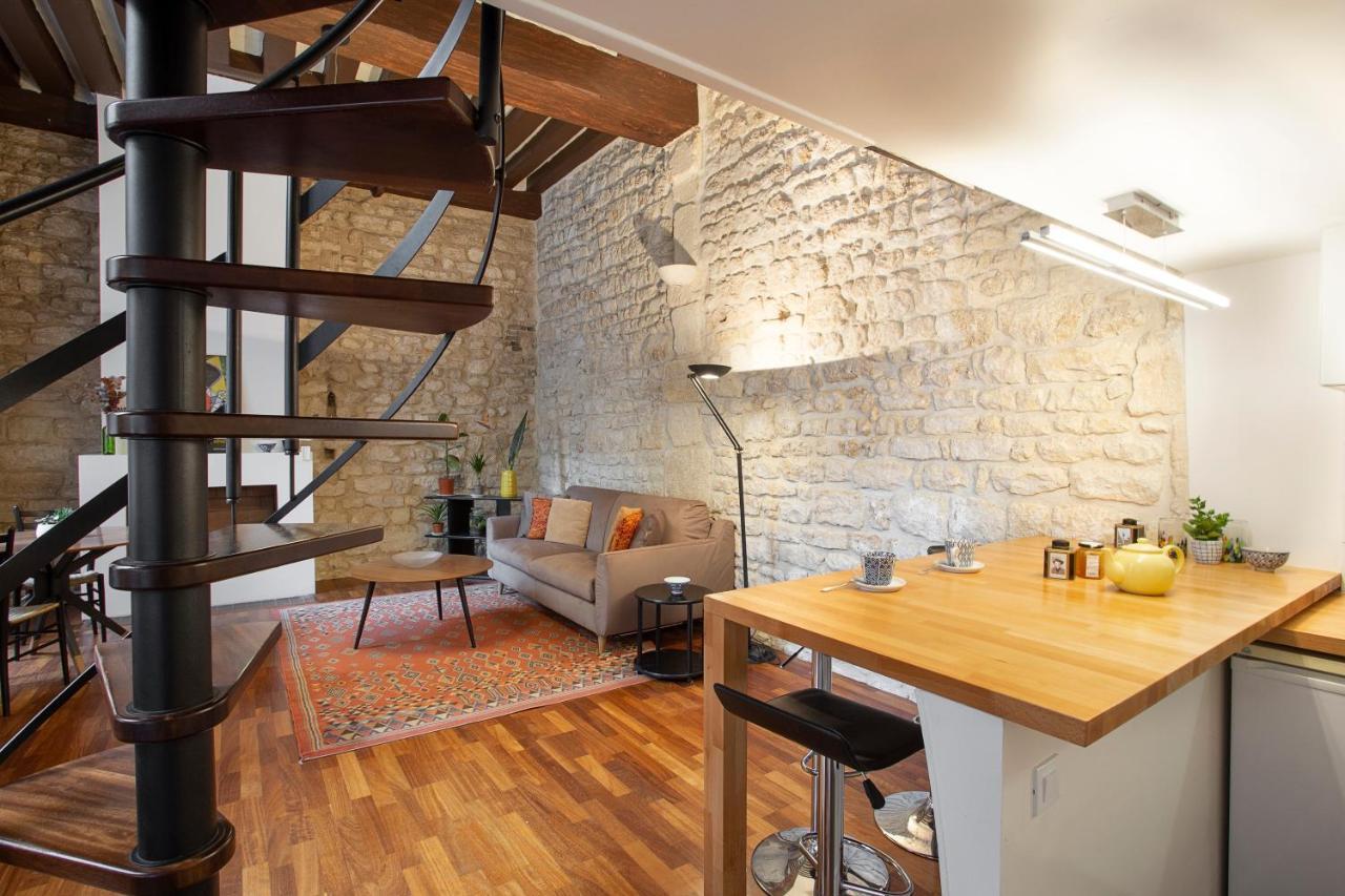 Saint Louis Charme Apartment Paris Exterior foto
